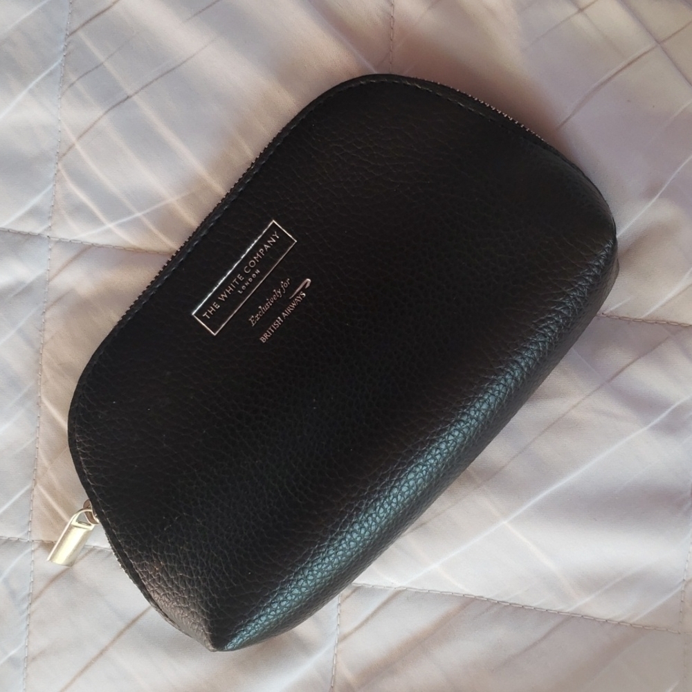 the white company London makeup bag